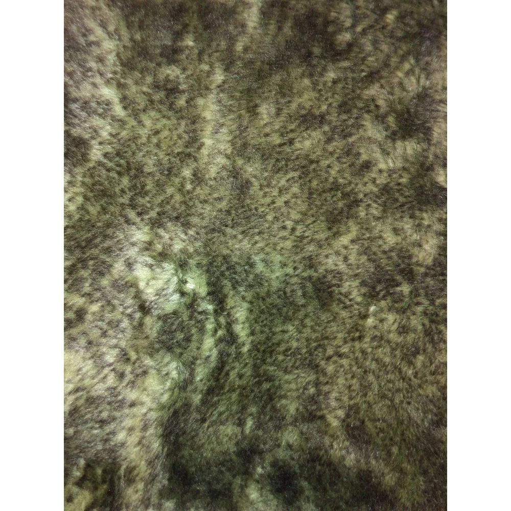 Pair‎ Pottery Barn Standard Pillow Shams Button Acrylic Shag Green